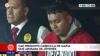 Cae presunto cabecilla de mafia. Foto y video: América Noticias