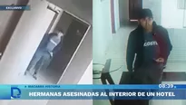 Domingo Al Día ingresó a la habitación donde dos hermanas fueron asesinadas en Huacho - Foto y video: América Noticias