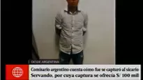 Servando estaba en la lista de los más buscados. Foto: captura de TV