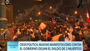 Jack Brian Pintado Sánchez, de 22 años y Jordan Inti Sotelo Camargo, de 24, murieron la noche del sábado durante las manifestaciones / Domingo al Día