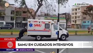 Samu en cuidados intensivos. América Noticias
