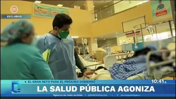 Sistema de salud en Perú : Hospitales colapsados y falta de medicinas/ Domingo al Día