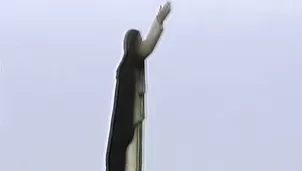 Cristo del Pacífico. Foto: captura de video