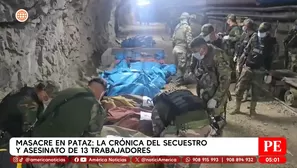 Masacre en Pataz: La crónica del secuestro y asesinato de 13 trabajadores. Foto y video: América Noticias