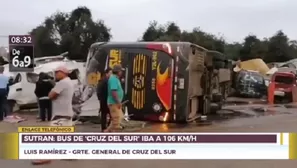 Ocurrió en la Panamericana Sur. Foto: América TV