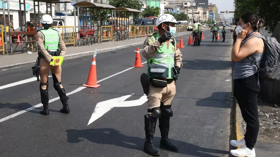 Cuarentena en Lima. Foto: Andina / Difusión