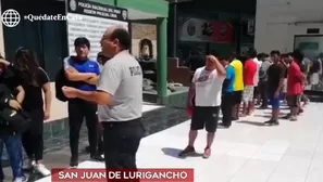 El establecimiento ubicado en Canto Grande fue intervenido este jueves. Foto y video: América Noticias