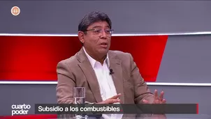 El Estado asumirá aproximadamente la mitad del incremento del precio del combustible para el transporte masivo de carga y pasajeros, como parte del subsidio anunciado por el Gobierno ante el alza internacional del petróleo, informó el ministro de Economía y Finanzas. Video: Cuarto Poder