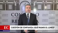 Salvador del Solar, presidente del Consejo de Ministros. Foto y video: América Noticias