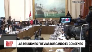 La cuestión de confianza generó cisma entre Ejecutivo y Legislativo. Foto: Cuarto Poder