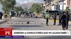 Cusco: Agricultores se unieron a paro de transportistas