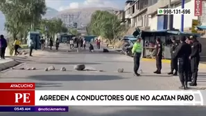 Paro de transportistas. América Noticias