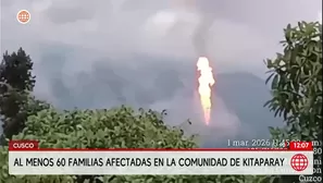 Cusco: Al menos 60 familias afectadas por deflagración de gas. Foto y video: América Noticias