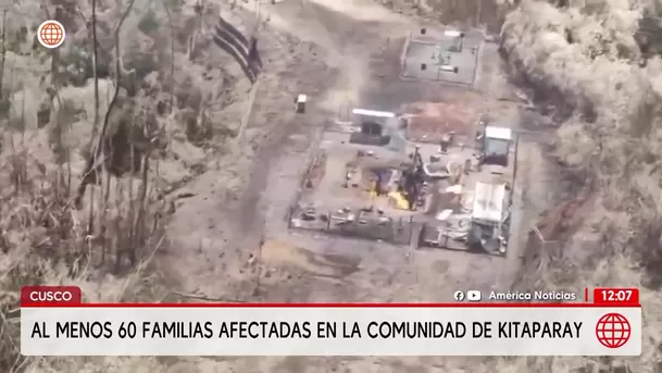 Cusco: Al menos 60 familias afectadas por deflagración de gas. Foto: América Noticias