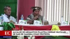 Cusco: alcalde de Megantoni plantea cerrar válvulas de Camisea como protesta
