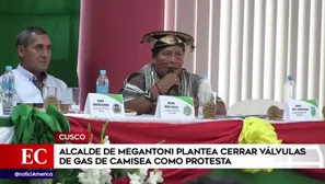 Aseguró que su comunidad de Megantoni – La Convención no recibió los beneficios del gas