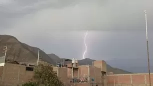 Cusco: La caída de un rayo deja un muerto y dos heridos. Foto: Andina referencial