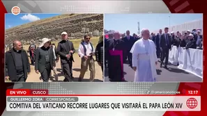 Comitiva del Vaticano define itinerario del papa León XIV en Cusco. Foto y video: América Noticias