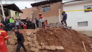 Derrumbe de pared en Cusco. Canal N