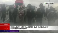 Bloquean el corredor minero. América Noticias