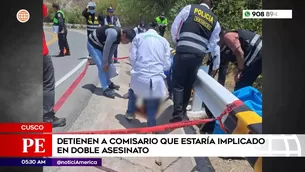 Doble asesinato en Cusco. Foto y video: América Noticias 