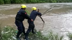 La Policía continúa buscando el cuerpo de la turista española. Foto: Andina