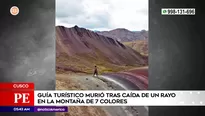 Guía turístico murió en Cusco. Foto y video: América Noticias