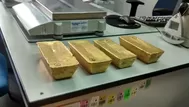 Cusco: incautan lingotes de oro ilegal en el aeropuerto
