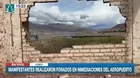 Cusco: Manifestantes realizaron forados en inmediaciones del aeropuerto 