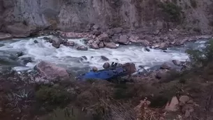 La empresa PeruRail reportó mediante un comunicado que el derrumbe se registró a las 2.30 a. m. / Video: Canal N