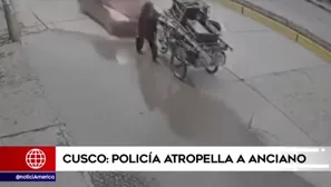 En auto iban dos personas. Se supo que uno de ellos es un agente de la Policía 