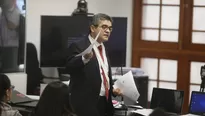 José Domingo Pérez pidió protección familiar tras tuit de Tubino. Foto: El Comercio