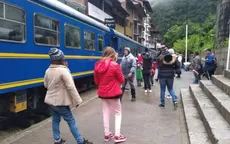 Cusco: suspenden servicios de trenes hacia Machu Picchu por paro de 24 horas - Noticias de paro-agricultores