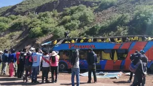 El veh&iacute;culo iba a excesiva velocidad. Foto: Correo-Video: Canal N