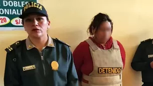 Mujer de 37 años será llevada a Huarmey.