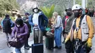 Turistas varados en Cusco son evacuados tras bloqueos de vías