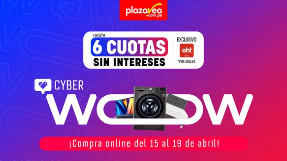 Cyber Wow en plazaVea: 5 Consejos para comprar online