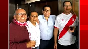 Ramos tiene una relación de larga data con Martin Vizcarra. Foto y video: América Noticias