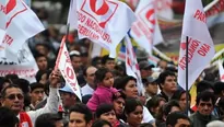 Militantes del Partido Nacionalista. (Vía: AFP)