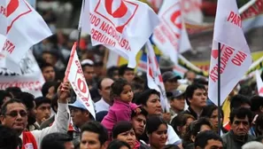 Militantes del Partido Nacionalista. (Vía: AFP)