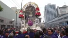 Procesión del Señor de los Milagros: Desvíos vehiculares por último recorrido del año