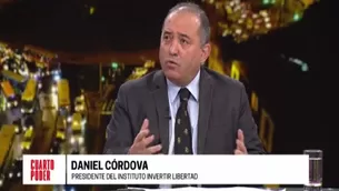 Daniel Córdova: El JNE ya no está legitimado, tiene que venir la OEA a analizar las elecciones. Video: Cuarto Poder