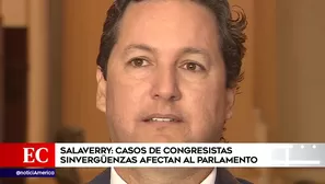 Daniel Salaverry, presidente del Congreso. Foto: América Noticias