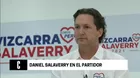 Daniel Salaverry en el partidor