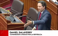 Daniel Salaverry: Pleno del Congreso aprobó suspenderlo por 120 días - Noticias de semana-representacion