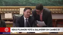 Daniel Salaverry está viviendo sus últimas horas como presidente del Congreso