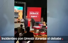Daniel Urresti increpa a moderadores en debate municipal - Noticias de daniel-salaverry