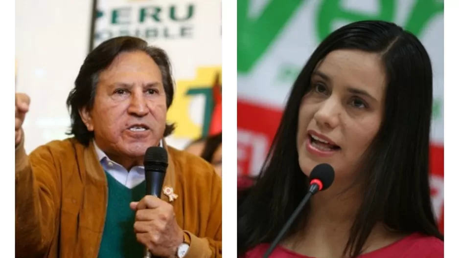 Verónika Mendoza y Alejandro Toledo conforman un de las duplas del debate presidencial. Foto: América Noticias