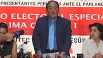  Presidente del JEE también habló sobre el pedido de exclusión al candidato Alan García / Foto: Andina