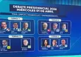Debate presidencial culmina hoy con candidatos organizados en ternas por educación y empleo